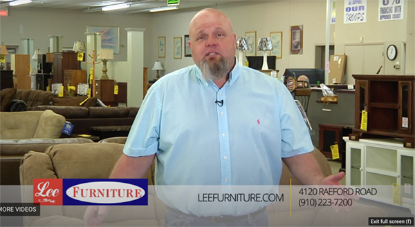 Load video: Shop Lee Furniture Today located next to Publix