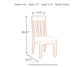 Ralene Dining UPH Side Chair (2/CN)