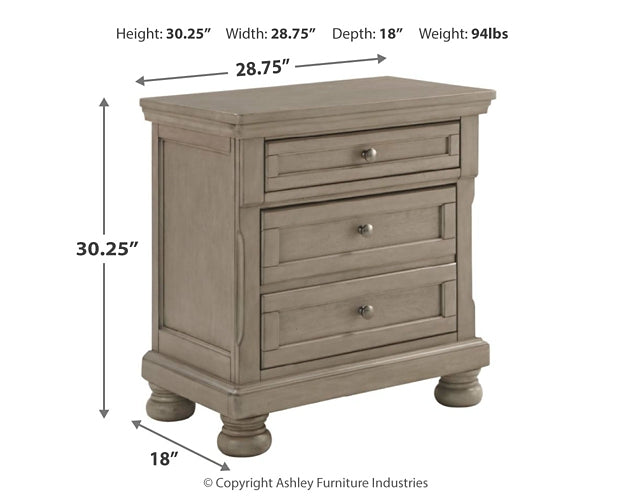 Robbinsdale Two Drawer Night Stand