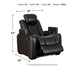 Party Time PWR Recliner/ADJ Headrest