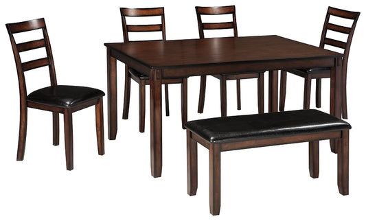 Coviar Dining Room Table Set (6/CN)