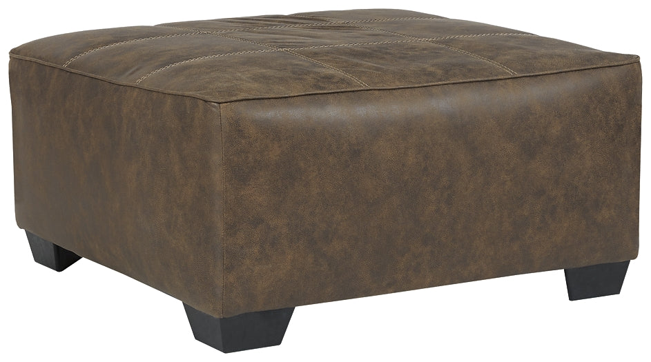 Abalone Oversized Accent Ottoman