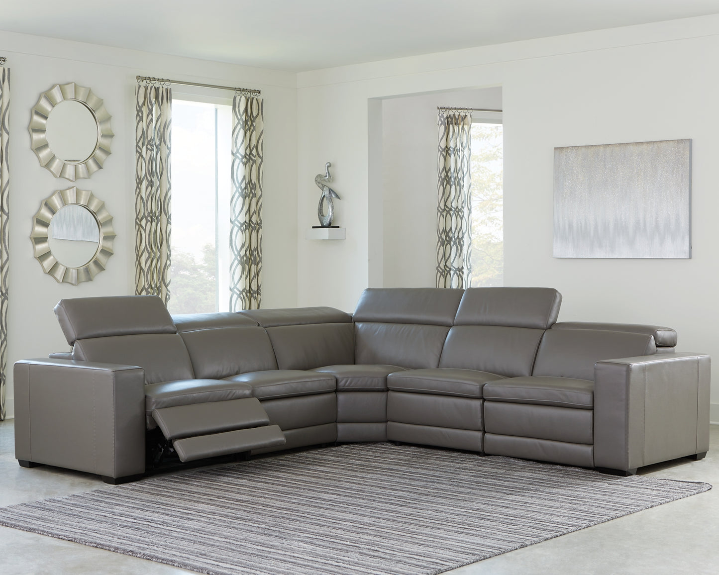 Texline 6-Piece Power Reclining Sectional