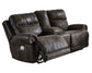 Grearview PWR REC Loveseat/CON/ADJ HDRST