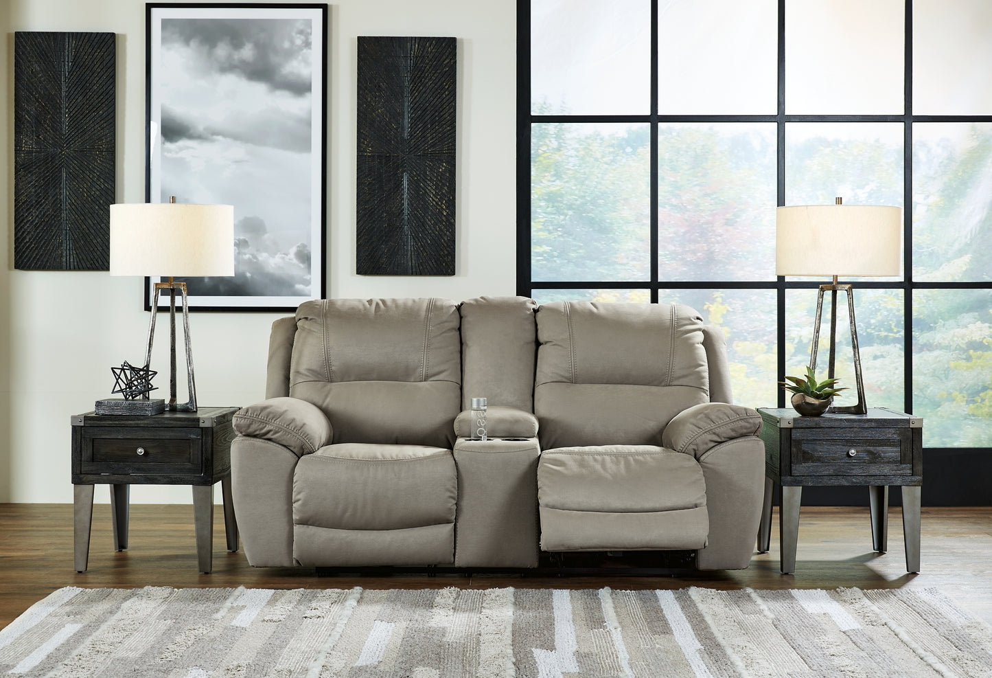 Next-Gen Gaucho DBL Rec Loveseat w/Console