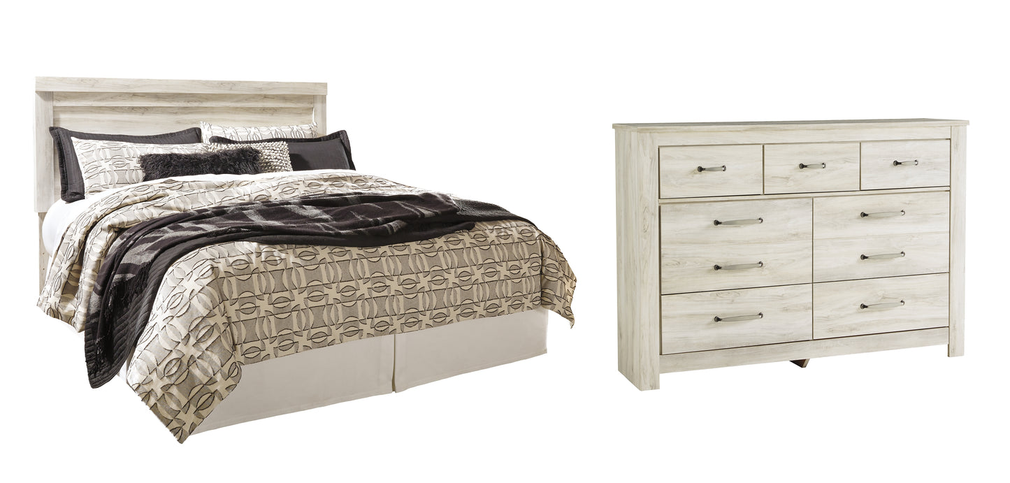 Bellaby  Panel Headboard With Dresser