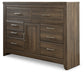 Juararo California King Panel Bed with Dresser