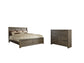 Juararo King Panel Bed with Dresser