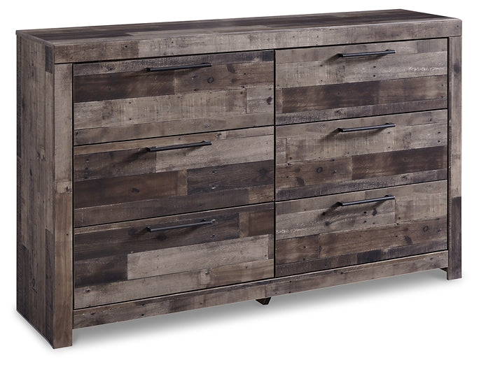 Derekson King Panel Bed with Dresser