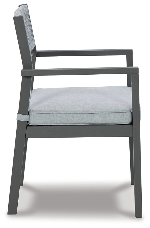 Eden Town Arm Chair With Cushion (2/CN)