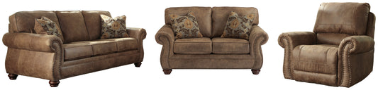 Larkinhurst Sofa, Loveseat and Recliner