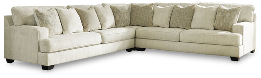 Rawcliffe 3-Piece Sectional with Ottoman