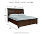 Porter  Sleigh Bed With Dresser