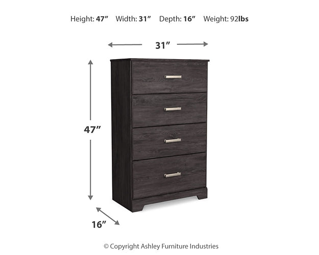 Belachime Four Drawer Chest