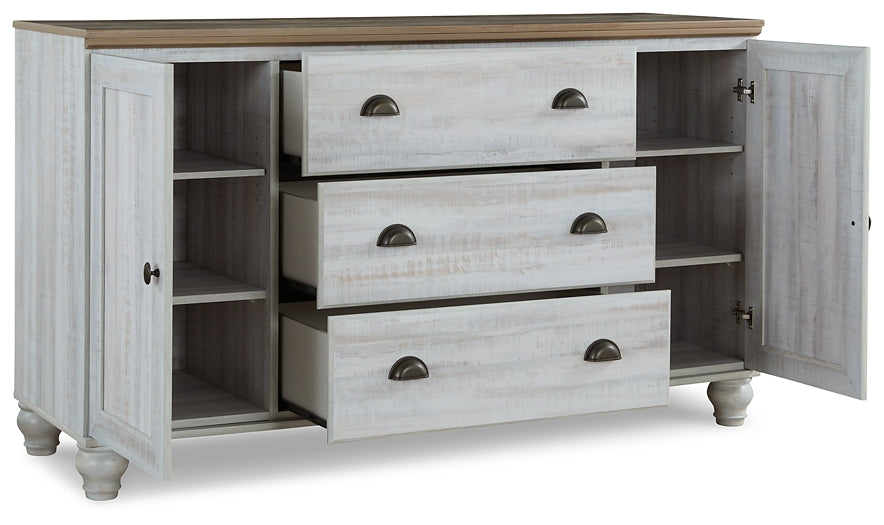 Haven Bay Queen Panel Bed with Dresser