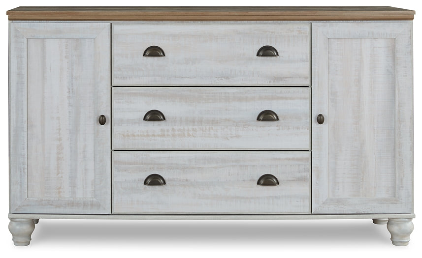 Haven Bay Queen Panel Bed with Dresser