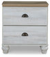 Haven Bay Queen Panel Storage Bed with Mirrored Dresser, Chest and Nightstand