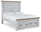 Haven Bay Queen Panel Storage Bed with Dresser, Chest and 2 Nightstands