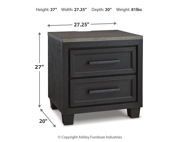 Foyland King Panel Storage Bed with Mirrored Dresser and 2 Nightstands