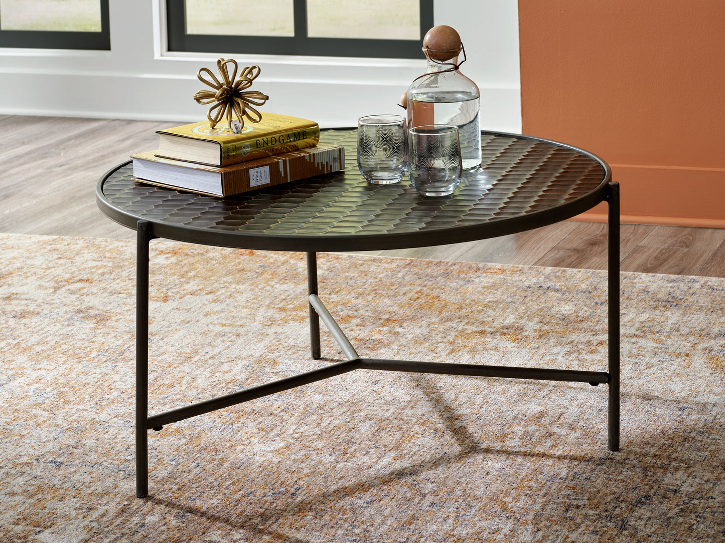 Doraley Coffee Table with 2 End Tables