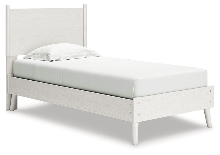 Aprilyn Twin Panel Bed with Dresser