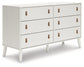 Aprilyn Twin Panel Headboard with Dresser and Chest