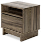 Shallifer Queen Canopy Bed with Dresser, Chest and Nightstand