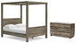 Shallifer Queen Canopy Bed with Dresser