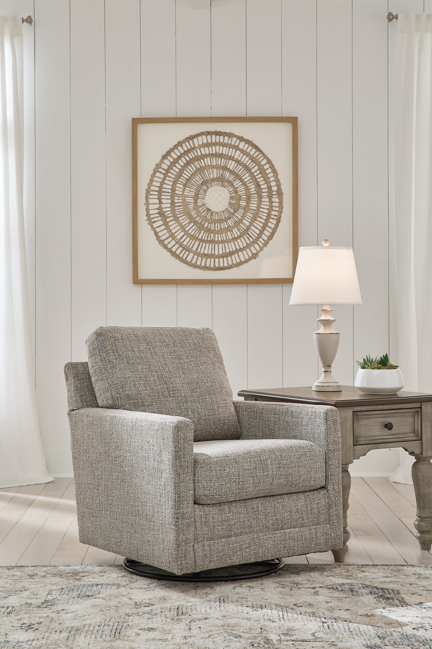 Bralynn Swivel Glider Accent Chair