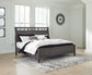 Montillan Queen Panel Bed with Dresser