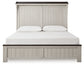 Darborn California King Panel Bed with Dresser