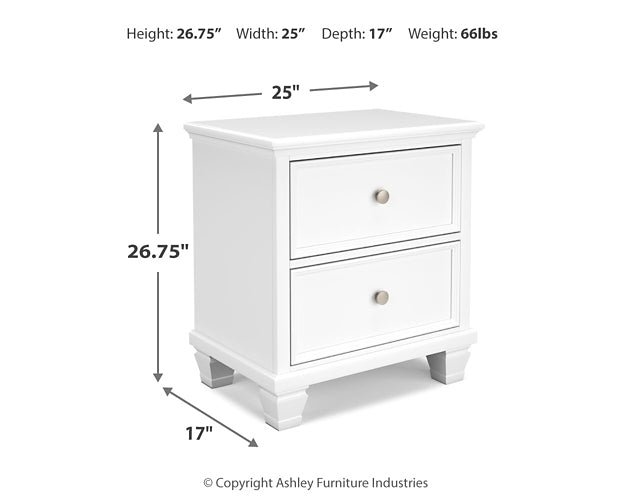 Fortman California King Panel Bed with Mirrored Dresser, Chest and Nightstand