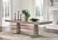 Lexorne Dining Table and 8 Chairs with Storage