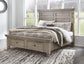 Harrastone California King Panel Bed with Dresser