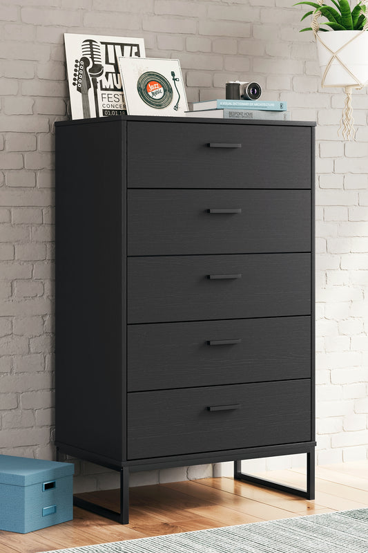 Socalle Five Drawer Chest