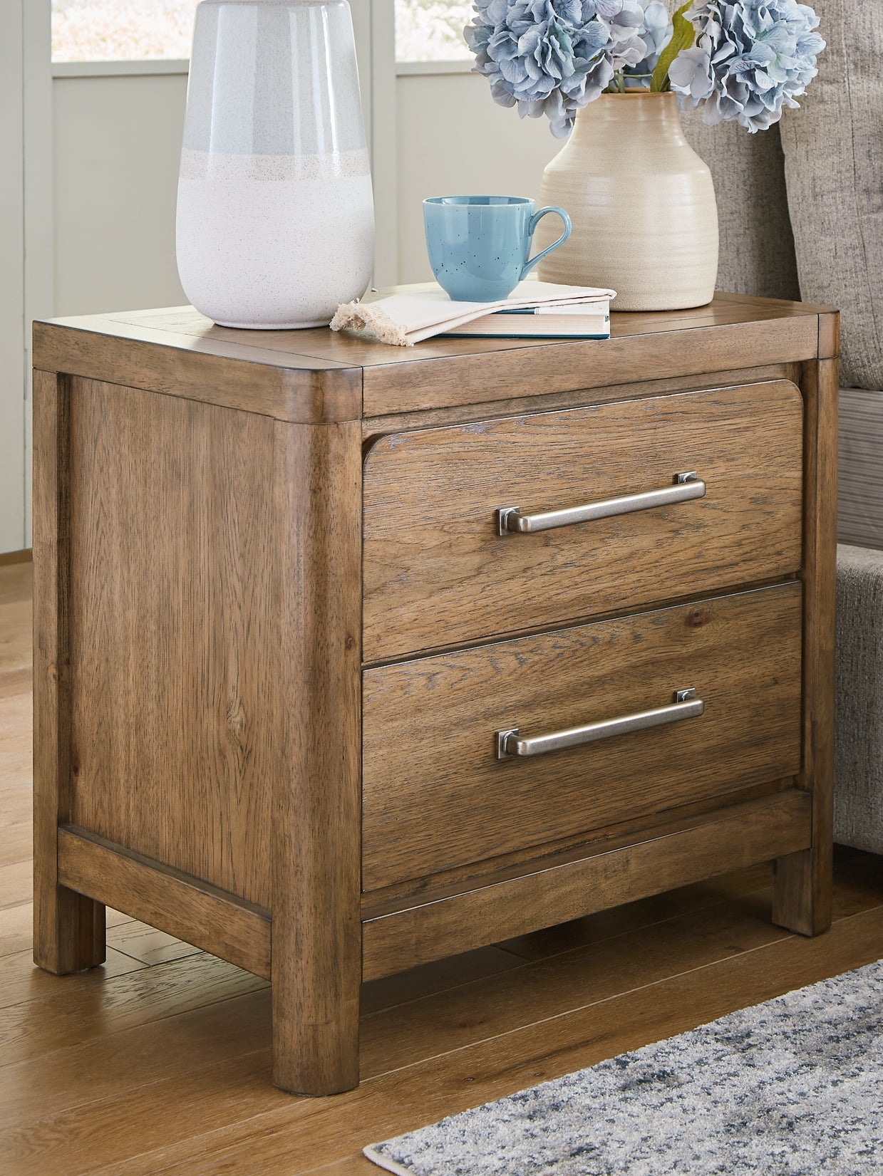 Cabalynn Two Drawer Night Stand