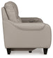 Mercomatic PWR REC Loveseat/ADJ Headrest