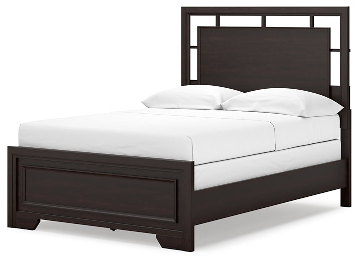 Covetown Full Panel Bed with Dresser