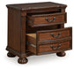 Lavinton Queen Poster Bed with Dresser and Nightstand