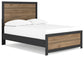 Vertani Full Panel Bed with 2 Nightstands