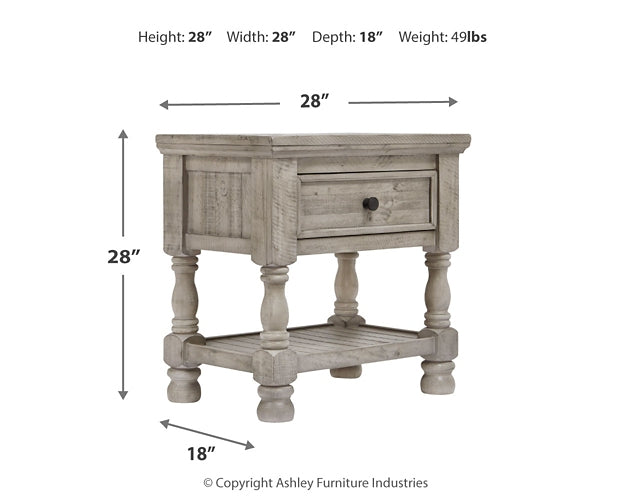 Harrastone California King Panel Bed with Dresser and Nightstand