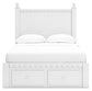 Mollviney Full Panel Storage Bed with Dresser