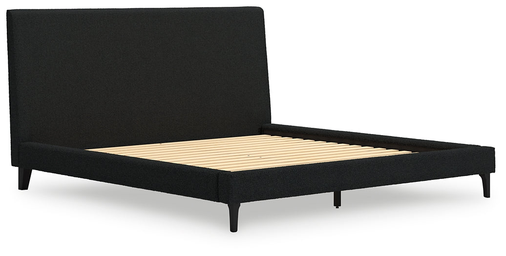 Cadmori King UPH Bed w/Roll Slats