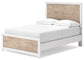 Charbitt Full Panel Bed with Nightstand