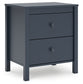 Simmenfort Twin Panel Headboard with Dresser and Nightstand