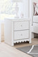 Mollviney Full Panel Headboard with 2 Nightstands