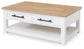 Ashbryn Coffee Table with 2 End Tables