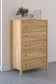 Bermacy Queen Panel Headboard with Dresser, Chest and 2 Nightstands