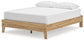 Bermacy Queen Platform Bed with Dresser and Nightstand