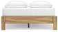 Bermacy Queen Platform Bed with 2 Nightstands